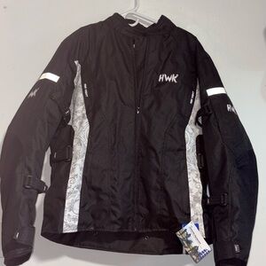 Women's Black and White Jacket